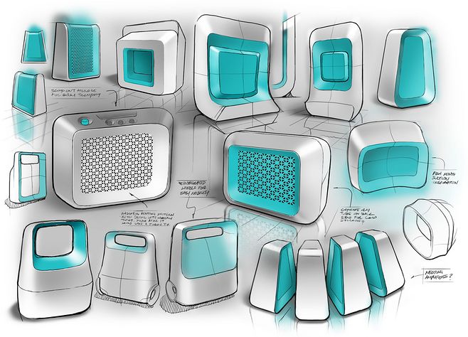 工業(yè)設(shè)計中的手繪草圖 產(chǎn)品設(shè)計的視覺基石
